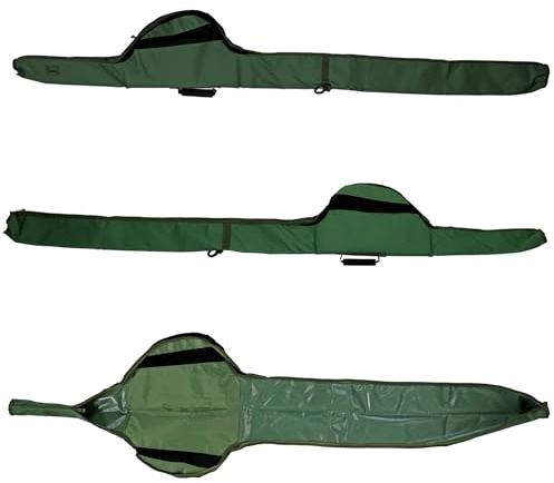 Actiaspet - Single 12ft Padded Fishing Rod & Reel Carry Bag | Made-Up Carp & Coarse Tackle Case | Heavy-Duty Water-Resistant Storage Sleeve