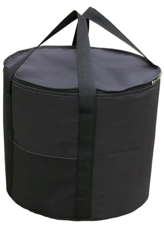 KiBcsLic Borsa Porta Fornello da Campeggio Valigetta Portaoggetti Griglia BBQ Utensili Cucina Oxford Manico Resistente Adatta per Campeggio Escursioni Picnic R, 35x35 Cm