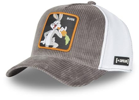 Capslab Bugs Bunny Looney Tunes Grau Trucker Cap - One-Size