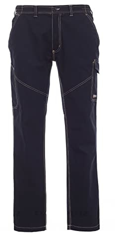 Siry Work Pantaloni da Lavoro Unisex Estivo in Cotone Worker Summer (Blu, M)