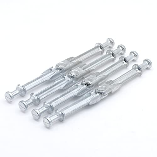 ReplacementScrews Clavijas articuladas de bloqueo de leva compatibles con IKEA Parte 123026 (Mandal, MALSJO, NORNAS, etc.) – Herramientas de junta flexible (paquete de 4)