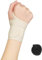 COTOM Handgelenk Bbandagen, Verstellbare Handgelenkstütze, Sehnenscheidenentzündung Bandage, Handgelenkbandage Dünn mit Klettverschluss, für Sport, Fitness, Hausarbeit, Tennis(Beige Sechseck)