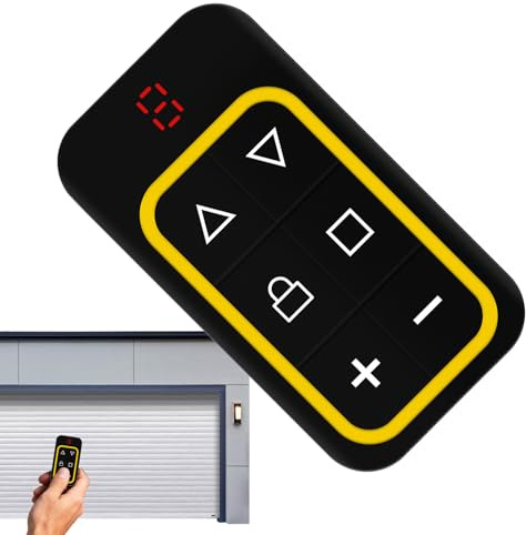 Télécommande d'Ouverture de Porte de Garage,Télécommande 6 Boutons | Ouvreur De Portail | pour La Maison, L'Appartement, Le Véhicule, L'Entrée, La Propriété, La Sécurité Et