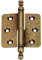 KOTARBAU Zierscharniere 45x45mm Möbelband Stilbänder Möbelscharnier Universal Rostabweisend Links Robust Praktisch Alt Messing