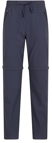 Mountain Warehouse Explorer Womens Zip-Off Trousers - Lightweight, Convertible Bottoms with Lots of Pockets - for Spring Summer, Walking, Hiking, Outdoors