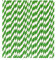WedDecor Pack of 100 Disposable Paper Party Straws, Great for Drinking Cocktails, Cold Drinks & Alcohol Suitable to All Occasions & Weddings, Christmas, Parties, Green & White