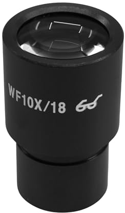 Accu-Scope Microscope Eyepiece, WF10x/18mm - 10X Magnification, 18mm Field of View - Fits Accu-Scope Compound Microscopes