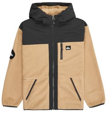 Quiksilver Fleece Back to S School Jungen Braun 14