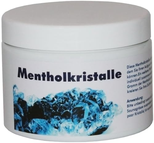 Warda Cristaux de menthol pour sauna Produit naturel (50 g)