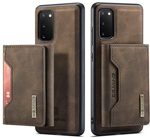 UDBKKDX 2 in 1 fodral för iPhone 17 Air, avtagbar plånbok och telefonfodral magnetisk adsorption matt läder visningsstativ case cover