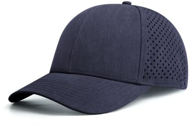 Zylioo XL/XXL Baseball Caps Big Heads Cap Men Women Sun Protection Trucker Cap Summer UPF50+ Running Sport Caps Navy Blue