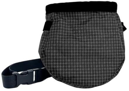 Magnesiaväska för klippklättring med justerbar höftrem, bärbar och | Inomhus klättring chalkbag för gym resor äventyr fitness vandring tyngdlyftning träning inomhus utomhus