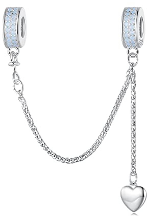 Pulsera Pandora Charms para mujeres con 2 tiras de tapón de intervalo de Goma 925 cuentas de amor de plata esterlina