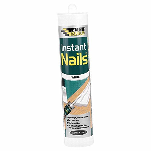 (Multipack) Instant Nails Solvent Free Grab Adhesive 310ml White (Maxidia Approved) [PACK OF 12]