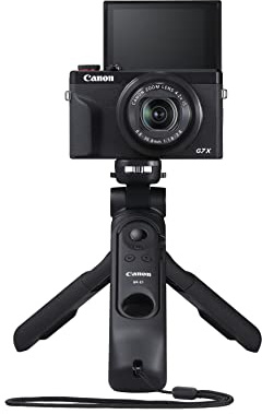 Canon PowerShot G7 X Mark III Compact Camera Premium Live Streaming Kit - Create high-resolution photos and 4K video content for vlogs and social media, with a camera that fits in your pocket.
