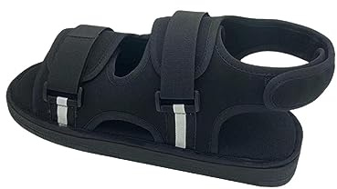 yuwqqoajv Convenient And Essential Cast Shoe For Toe Plaster Cast Boot Safe Rubber Toe Plaster Cast Boot Post Op Shoe Gypsum Shoe, Child