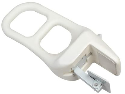 Amagogo Bathtub Handrail Grab Rails Clamp on Stable Assist Bath Handle Balance Bar Tub Grab Bar Handle Bathtub Handle for Elderly