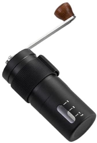 Macinacaffè a mano, in acciaio inox, macinino a manovella per dadi | Macchina per caffè manuale rimovibile, smerigliatrice conica portatile per casa, campeggio, viaggi