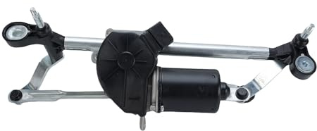 Front Windscreen Wiper Motor & Linkage Complete Mechanism Fits For Vauxhall Opel Combo Corsavan Corsa D E 2006-On 13432686 13372899 RHD UK