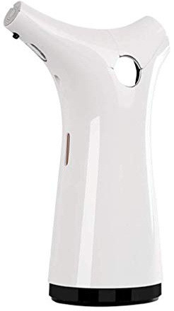 MRWJ Dispensador de desinfectante, dispensador de jabón con Sensor Dispensador de jabón con Sensor de Infrarrojos, dispensador de jabón líquido sin Contacto 220 ml para Cocina de baño