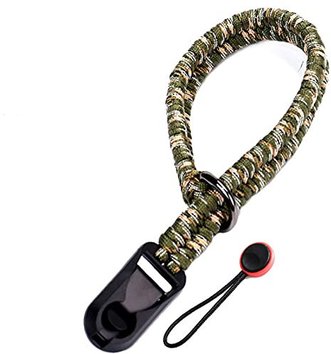 BECAT Kamera Handschlaufe Gurt Schnellverschluss Camera Strap Wristband Handgewebtes Einstellen Trageschlaufe Compatible with Canon, Nikon, Sony, Olympus, Pentax, Leica DSLR SLR Wrist Strap Tarnung