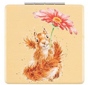 Wrendale Designs Taschenspiegel Flowers Come After Rain