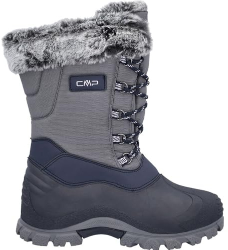 CMP Mixte Enfant Girl Magdalena Snow Boots - 3q76455j, Graffite, 35 EU