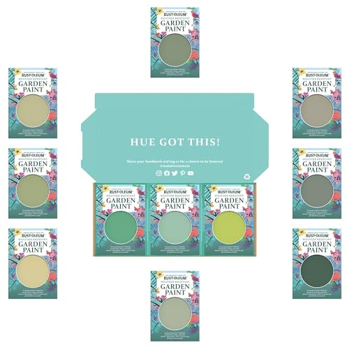 Rust-Oleum Garden Paint in Gloss Finish – Rich Greens Tester Box