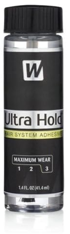 Ultra Hold Wig Glue 42ml – Maximum Hold Hair System Adhesive for Lace Wigs, Frontals, Toupees & Units – Waterproof Invisible Bond for Women & Men – Long-Lasting, Sweat-Resistant Formula