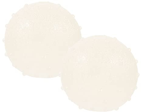 PENIKOKO Pelota Luminosa para Perros 2.55In Juguete Interactivo De Goma para Cachorros Bola para Morder Juego De Interior Y Exterior 2 Piezas