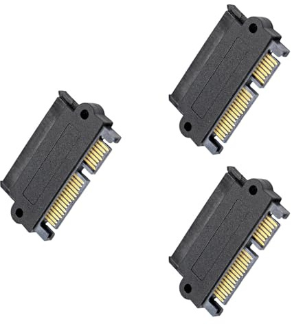 QUEENYARD Adaptador SFF 8482 SAS a Satas compatible con conexión simultánea para centros de datos y estaciones de trabajo, convertidores Satas Sass de velocidad rápida