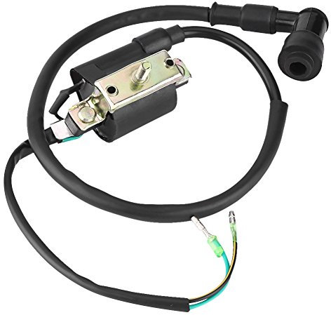 Qiilu Accensione Dirt Bike, bobina di accensione 12 V per 50 CC 70 CC 90 CC 110 CC 125 CC Pit Dirt Bike ATV