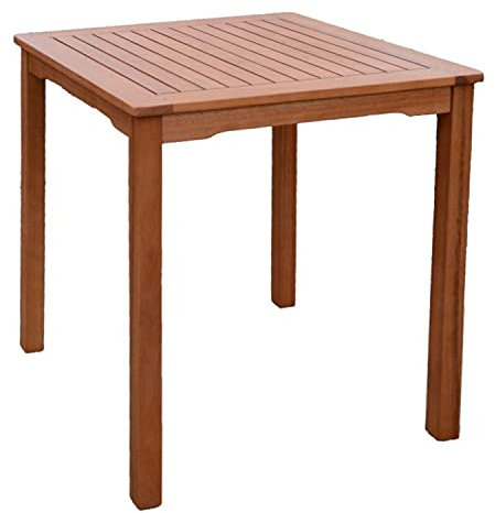 H4L Gartentisch Pittsburgh 985157 Eukalyptus 70 x 70 cm