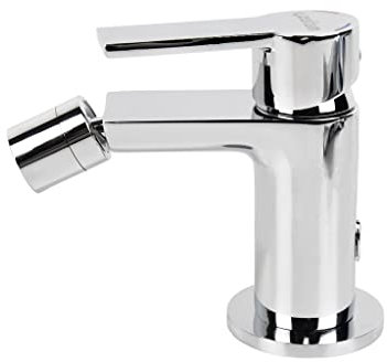 Cofan Grifo para Bidé | Monomando | Medida 25 mm | Modelo Matheson | Fabricado en Latón con Acabado en Cromado