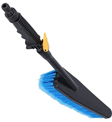 Car Wash Brush,Dioche Soft Hair Anti-scratch Car Washing Brush Hose Brush Attachment,Car Brush for Washing the Car With Detachable Wash Brush Long Handle for Cleaning Car Caravan Floor Windows Patios