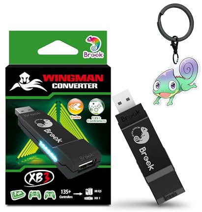 Brook Wingman XB 3 Konverter - Erhöhen Sie Ihren kabellosen Gaming-Adapter für Xbox Series X/S, Xbox One und PC mit Remap- und Turbo-Funktionen [Exclusive Edition]
