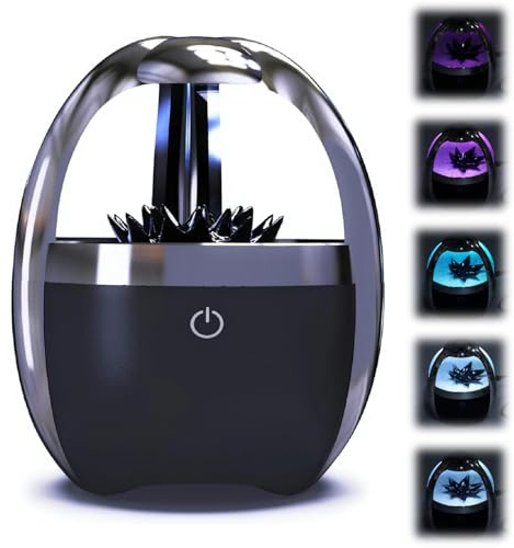 Jiawu Tanzender Ferrofluid-Lautsprecher, Bluetooth-Lautsprecher, Musik Erwacht mit Tanzendem Ferrofluid Zum Leben, Magnetflüssigkeits-Lautsprecher-Ferrofluid-Anzeigelampe, Desktop-Dekor