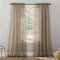 No. 918 Erica Gardinenstange, Voile, 129,5 x 241,3 cm, Taupe