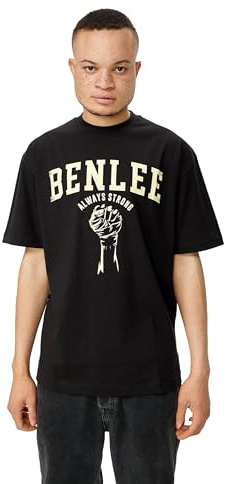 BENLEE Herren T-Shirt Oversize LIEDEN Black/Yellow S