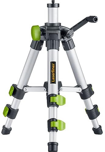 Umarex Laserliner VarioStand 080.22A Compact Tripod 45 cm Lightweight and Robust for Laser with 1/4 Inch Thread 18-45 cm Crank Stroke