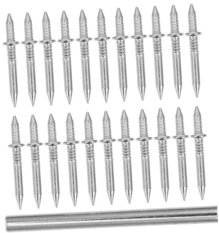 KONTONTY Clous Pour Plinthes à Double Tête Sans Couture Kit Pour Accrocher Des Tableaux Avec Manchon Pour Projets De Menuiserie