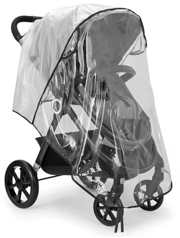Universal Regenschutz für Kinderwagen Kinderwagen Regenschutz mit Fenster Baby Buggy Abdeckung Schutz vor Sonne Staub Schnee