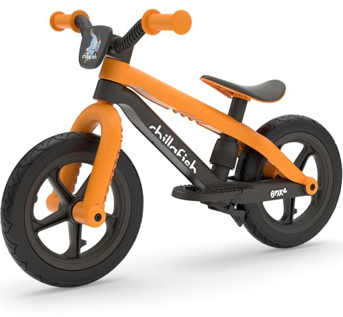 Chillafish CPMX02GIN Bmxie 2-Kiwi, Orange, With Foot Brake