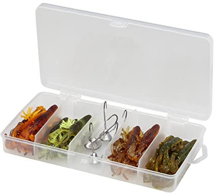 Savage Gear Reaction Crayfish Kit - Ultimativer Weichplastik-Krebsköder zum Barschangeln - Natürliche Flusskrebs-Imitation, effektvolle Farben für Süßwasserangler Assorted 7.3 cm