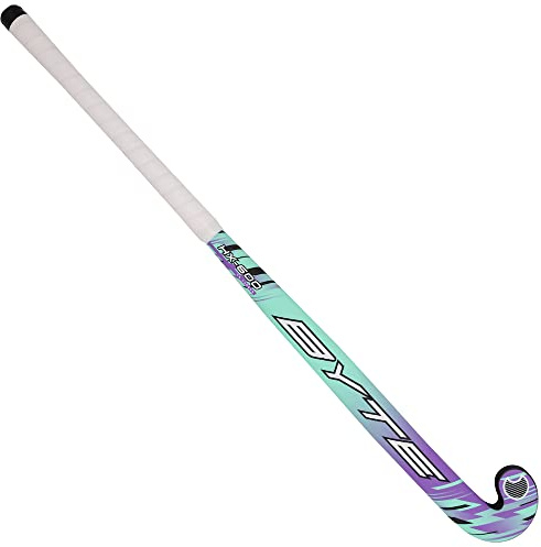 BYTE HX600 COMPOSITE OUTDOOR HOCKEY MINT/PURPLE (32'' LIGHT)