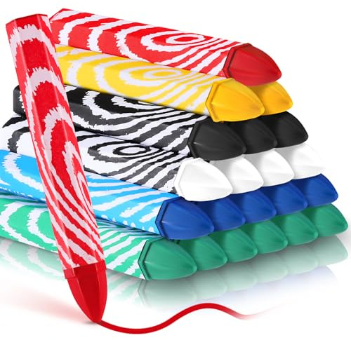 Tudomro 24 Pcs Lumber Crayons Bulk Wax Tire Marker Drawing Crayons for Marking on Lumber Metal Wood Carton Ceramics Glass Plastic, 3.94 x 0.55 Inch (Multicolor)