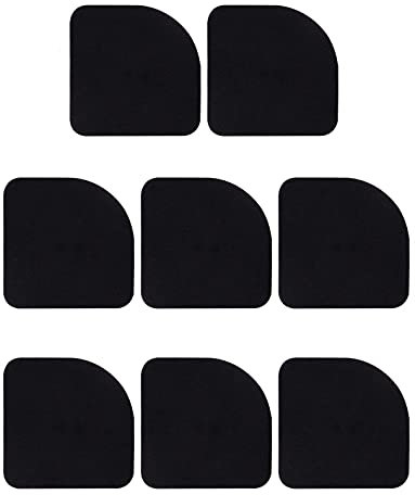 Anti-Vibrations-Pads, 8 Stück Stoßdämpfende Unterlegscheiben Gummi Silent Fußmatte für Waschmaschine Trockner Waschmaschine Kühlschrank Laufband