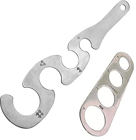 Spaghetti Pasta Measure Stainless Steel Spaghetti Measurer Tool 4 Serving Portion Control Pasta Cooking Tool Kitchen Gadgets 2 Pcs Different structure