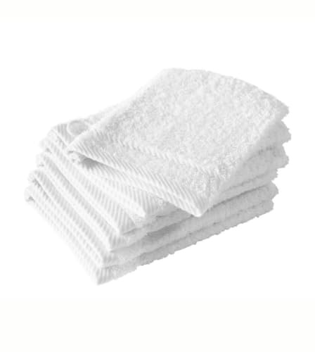 Gant de Toilette De Witte Lietaer Coton 15 x 21 cm Tous Multipacks/6 Pack Blanc