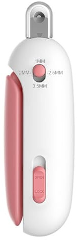 Cat Nail Clippers with Adjustable Aperture, tagliaunghie per gatti con apertura regolabile, taglio artigli gatto professionale con lima per unghie, taglio unghie in acciaio inossidabile per gatto cane